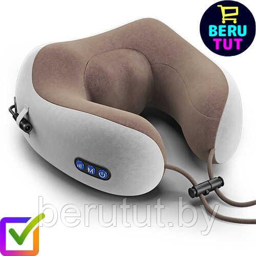Массажная подушка для шеи U-Shaped Massage Pillow - фото 1 - id-p162387579