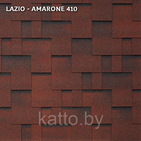 Битумная черепица TEGOLA UNICA LAZIO, Amarone 410