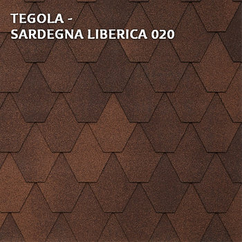 Битумная черепица TEGOLA SARDEGNA, Liberica 020