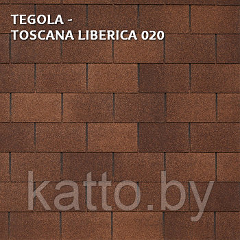 Битумная черепица TEGOLA TOSCANA, Liberica 020