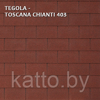 Битумная черепица TEGOLA TOSCANA, Chianti 403