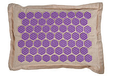 Подушка акупунктурная«НИРВАНА» с наполнителем 
из гречневой лузги, фиолетовый, фото 3