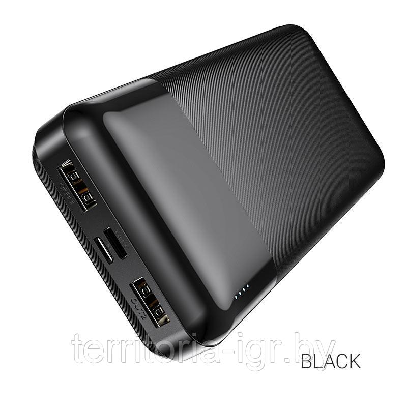 Внешний аккумулятор power bank J72A 20000mAh 2А черный Hoco - фото 2 - id-p164189646