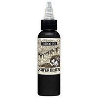 Краска Nocturnal Tattoo Ink Super Black 30 мл