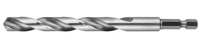 Сверло ЗУБР "ЭКСПЕРТ" по металлу шестигранный хвостовик 1/4", быстрорежущая сталь Р6М5, 8х117мм - фото 1 - id-p154888084