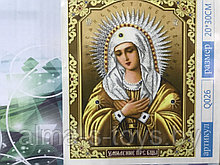 Алмазная картина 20*30 икона Умиление Пресвятой Богородицы