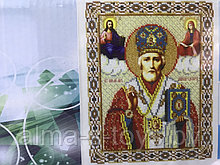 Алмазная картина 20*30 икона Николай Чудотворец