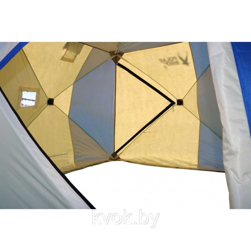Зимняя палатка POLAR BIRD 4T трехслойная (2.3x2.3x1.9 м) - фото 9 - id-p164195415