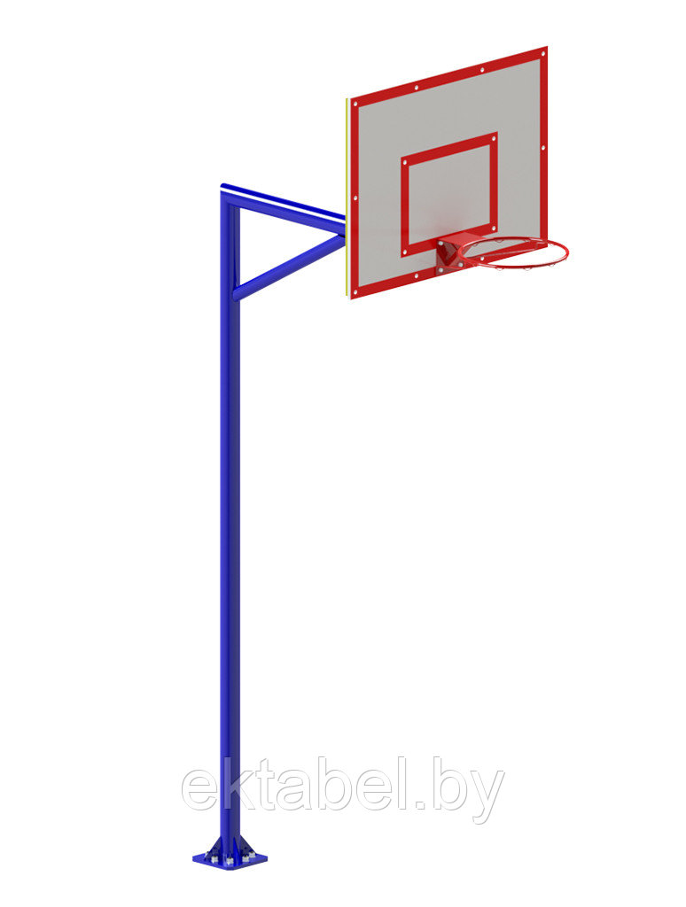 SG-411 Стойка баскетбольная FIBA - фото 1 - id-p16745332