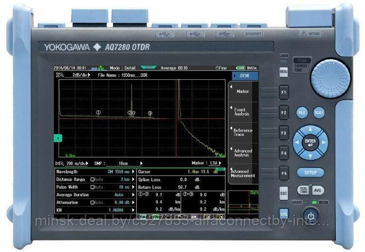 Рефлектометр Yokogawa AQ7280-HR/SB + AQ7283F-UFC/PC/SLS - фото 1 - id-p164205118