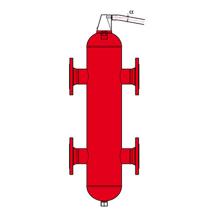 Гидравлическая стрелка Flamco FlexBalance S 50 для систем отопления (100-200 квт), фото 2