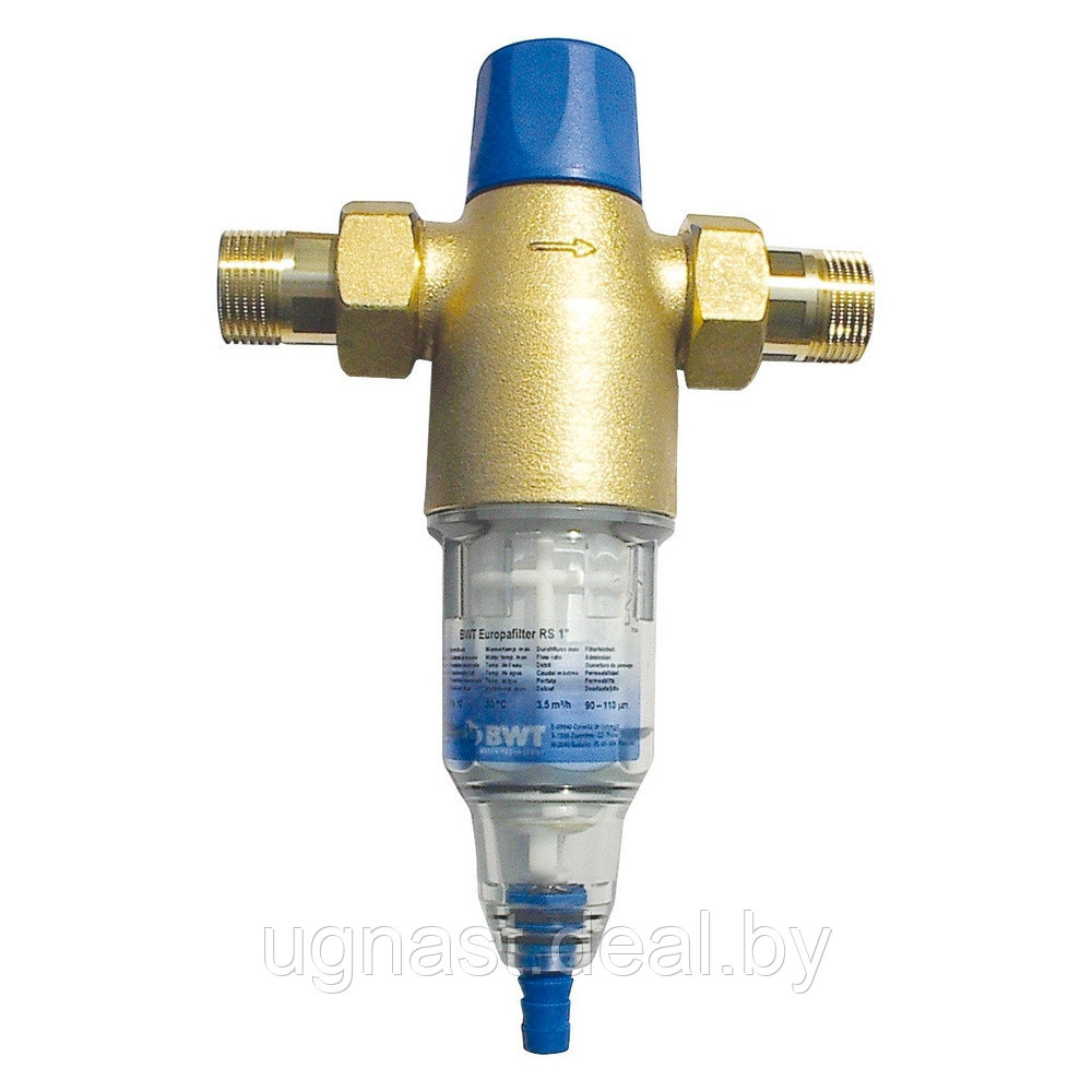Механический фильтр BWT EUROPAFILTER RS (RF) 1 1/4" с обратной промывкой