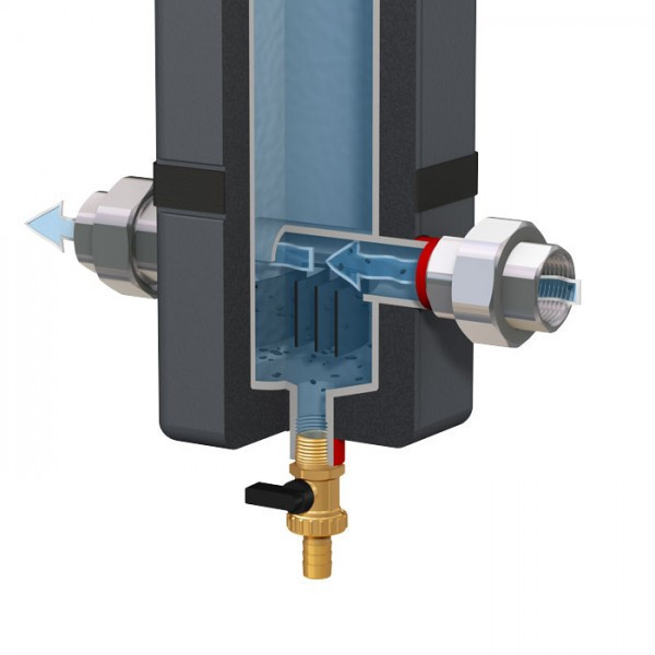 Гидравлическая стрелка Flamco Flexbalance EcoPlus C 1 1/2 для систем отопления (140 квт) - фото 6 - id-p16752282