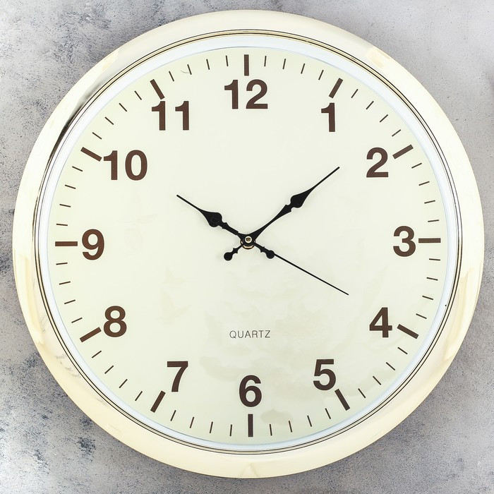 Часы настенные, серия: Класиика, "Риджли", d=40 см