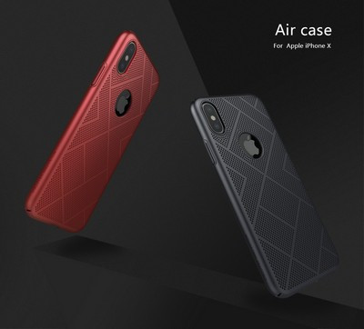 Пластиковая накладка Nillkin Air Case Red для Apple iPhone Xs - фото 6 - id-p70900465