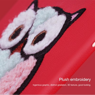 Чехол NILLKIN Plush Case Серый для Apple iPhone XS Max - фото 5 - id-p98161251