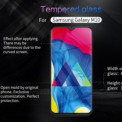 Противоударное стекло с пленкой на камеру Nillkin Amazing H+PRO Anti Explosion для Samsung Galaxy M10 - фото 8 - id-p98706713
