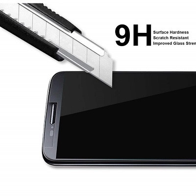 Противоударное защитное стекло Full Glue 0.3mm черное для Samsung Galaxy A40 - фото 5 - id-p99303732
