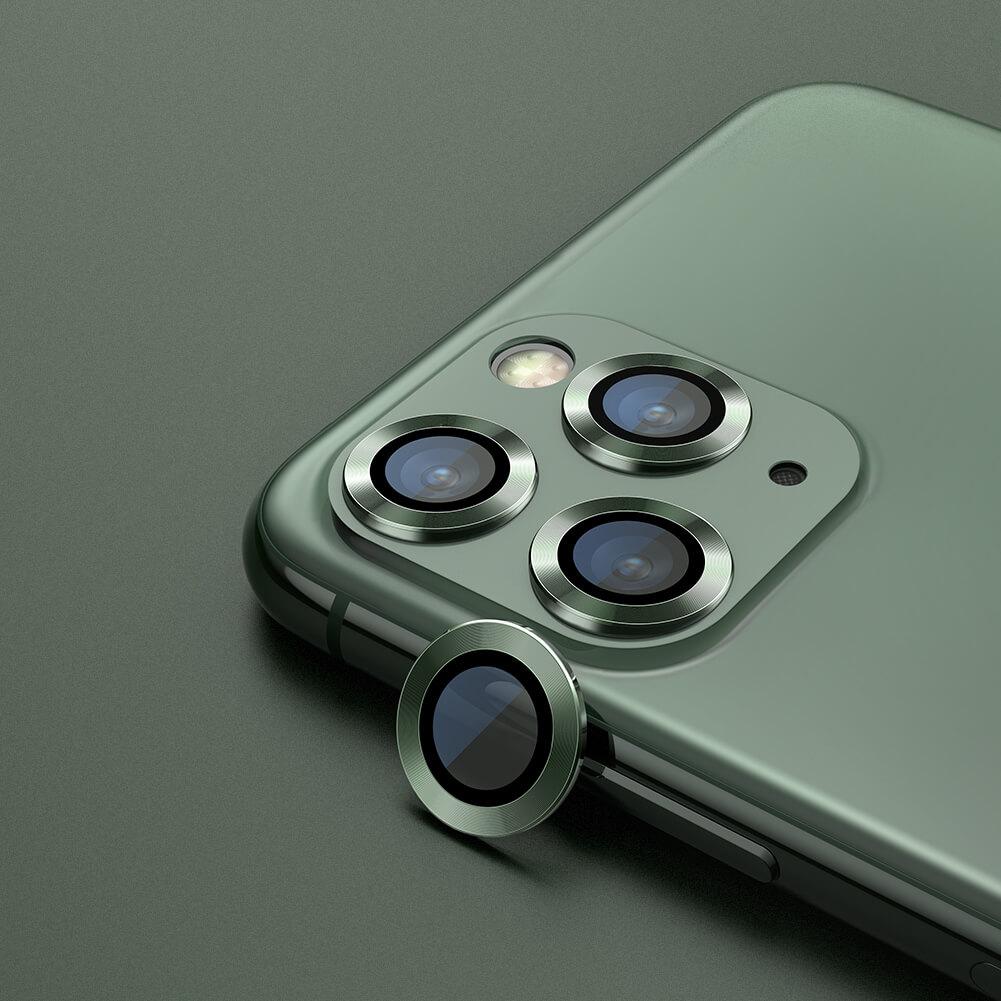 Защитное стекло на камеру Nillkin CLRFilm фиолетовый (2шт) для Apple iPhone 11 - фото 5 - id-p151525654