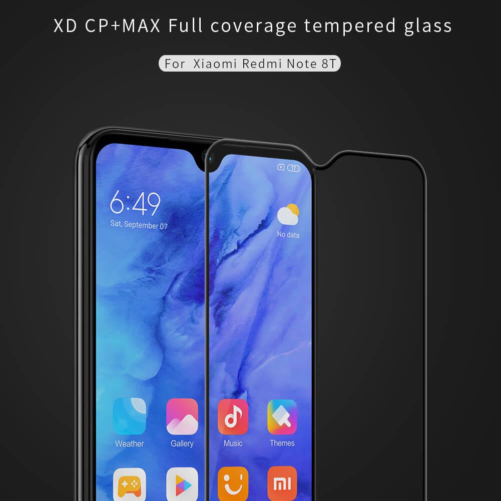 Защитное стекло Nillkin XD CP+ Max Black для Xiaomi Redmi Note 8T - фото 6 - id-p117215942