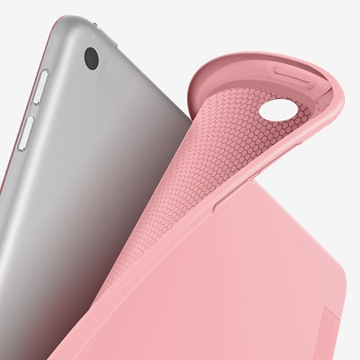 Чехол с силиконовой основой Yalebos Tpu Case золотого цвета для Apple iPad 10.2 - фото 5 - id-p115755960