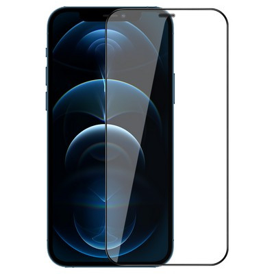 Защитное стекло Nillkin 2-in-1 HD Full Screen Tempered Glass + стекло на камеру для Apple iPhone 12 Pro Max - фото 2 - id-p151564673