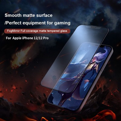 Матовое защитное стекло Nillkin FogMirror Tempered Glass для Apple iPhone 12 Pro - фото 10 - id-p151564676