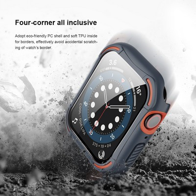 Кейс для часов Nillkin CrashBumper Case Серый для Apple Watch Series 49/45/44/42mm - фото 7 - id-p151564686