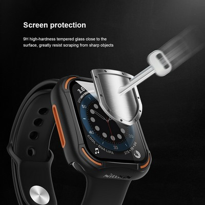 Кейс для часов Nillkin CrashBumper Case Серый для Apple Watch Series 49/45/44/42mm - фото 9 - id-p151564686