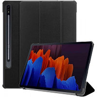 Полиуретановый чехол Nova Case черный для Samsung Galaxy Tab S7 Plus