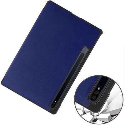Полиуретановый чехол Nova Case синий для Samsung Galaxy Tab S7 Plus - фото 5 - id-p143289931