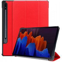 Полиуретановый чехол Nova Case красный для Samsung Galaxy Tab S7 Plus