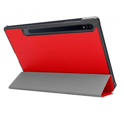 Полиуретановый чехол Nova Case красный для Samsung Galaxy Tab S7 Plus - фото 2 - id-p143289932