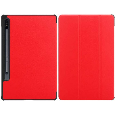 Полиуретановый чехол Nova Case красный для Samsung Galaxy Tab S7 Plus - фото 3 - id-p143289932