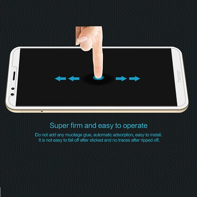 Противоударное защитное стекло с пленкой на камеру Nillkin Amazing H для Huawei Y7 Prime (2018)\ Honor 7C Pro - фото 6 - id-p79696252