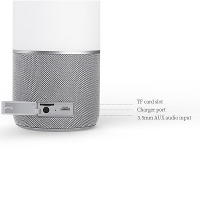 Беспроводная Bluetooth колонка+лампа+внешний аккумулятор Nillkin Cozy MC3 PRO белая - фото 5 - id-p80519236