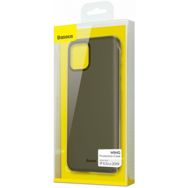 Чехол-накладка Baseus Wing WIAPIPH65S-01 черная для Apple iPhone 11 Pro Max - фото 6 - id-p119788582