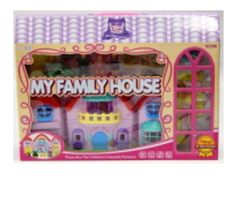 Игровой набор Кукольный дом с аксессуарами, арт.8211-3