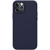 Силиконовый чехол-накладка Nillkin Flex Pure Case Синий для Apple iPhone 12 Pro Max