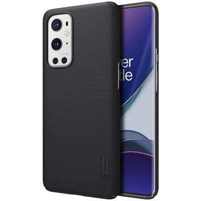 Пластиковый чехол с подставкой Nillkin Super Frosted Shield Черный для OnePlus 9 Pro - фото 3 - id-p159632203