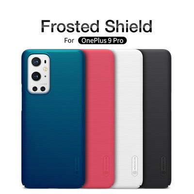 Пластиковый чехол с подставкой Nillkin Super Frosted Shield Черный для OnePlus 9 Pro - фото 6 - id-p159632203