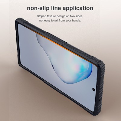 Противоударная-накладка Nillkin Tactics TPU черная для Samsung Galaxy Note 20 - фото 5 - id-p137824348