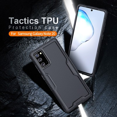 Противоударная-накладка Nillkin Tactics TPU черная для Samsung Galaxy Note 20 - фото 9 - id-p137824348