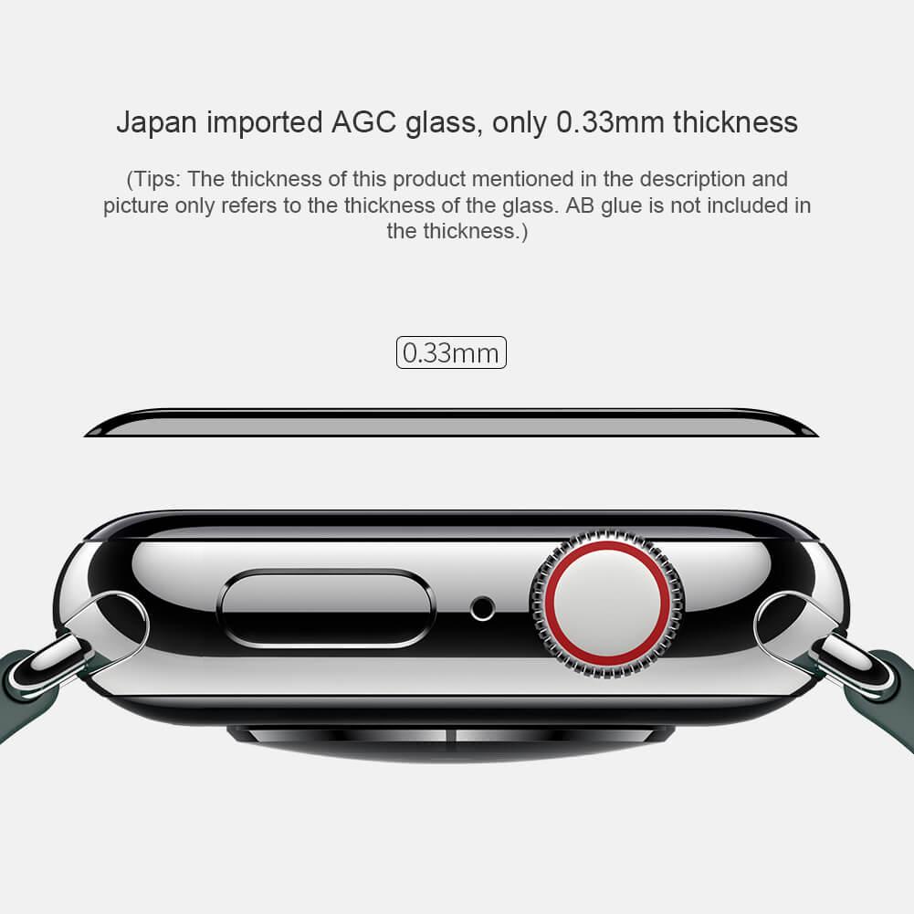Защитное стекло Nillkin 3D AW+ для Apple Watch 38mm Series 1\2\3 - фото 7 - id-p103273727