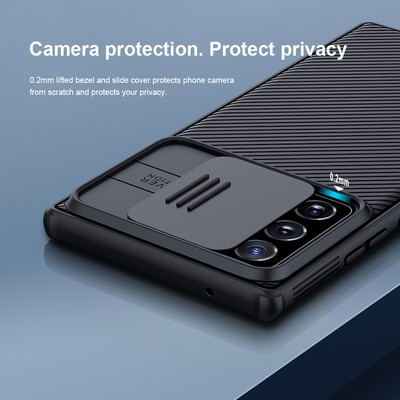 Чехол-накладка Nillkin CamShield Pro Черная для Samsung Galaxy Note 20 Ultra - фото 8 - id-p164211347