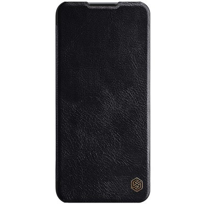 Кожаный чехол Nillkin Qin Leather Case Черный для OnePlus Nord N10 5G - фото 1 - id-p159632235