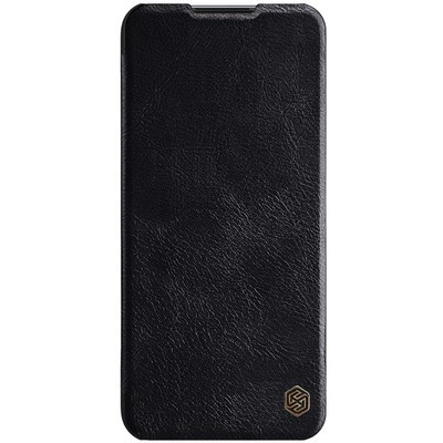 Кожаный чехол Nillkin Qin Leather Case Черный для OnePlus Nord N100 - фото 1 - id-p159632236