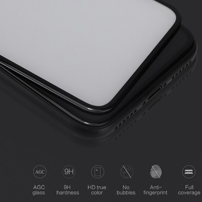Противоударное защитное стекло Nillkin 3D CP+ MAX Black для Apple iPhone XS Max - фото 6 - id-p87483250