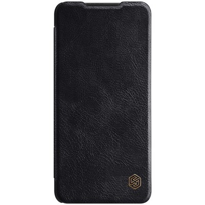 Кожаный чехол Nillkin Qin Leather Case Черный для Xiaomi Poco F3 - фото 1 - id-p159632242