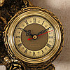 Часы настольные "Орел", цвет золото,  h=31 см, фото 5